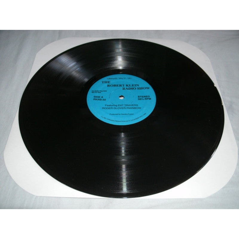 Robert Klein Featuring Pat Travers & Roger Glover  The Robert Klein Radio Show (May 31, 1981) Vinyl LP Record *Used 1981 Release*
