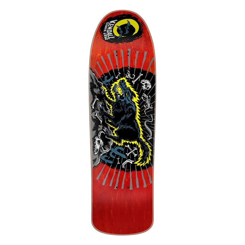 Santa Cruz Jeff Kendall Wolf Reissue Deck 9.28″ x 31.45″ 9.28