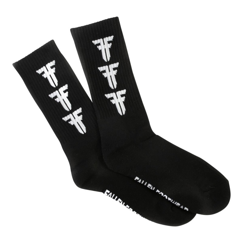 Step & Repeat Sock Black/White