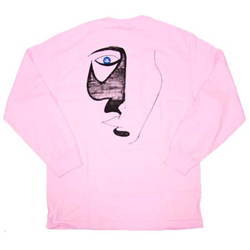 The Quiet Life Face Long Sleeve T Shirt Pink Medium