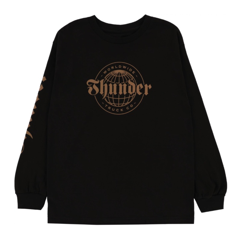 Thunder Worldwide Classic Long Sleeve T-Shirt Black Medium