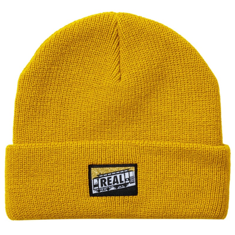 Tough Thread Yellow Real Beanie
