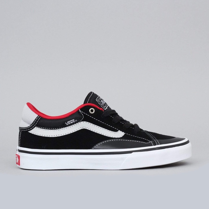 Vans TNT Advanced Prototype Youth Shoes Black / White / Red UK3