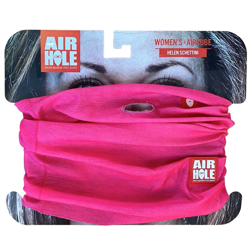 Airhole Airtube Helen Schettini Neckwarmer – Simple Pink