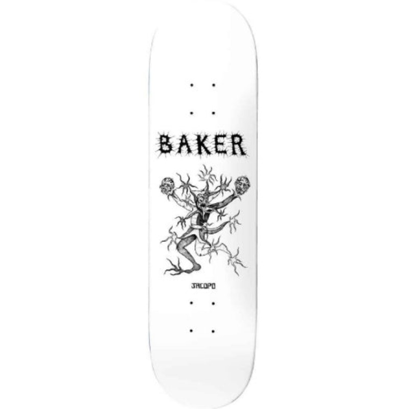 Baker Jacopo Carozzi Misty Flip Judo Chop Skateboard Deck 8.25″ 8.25″