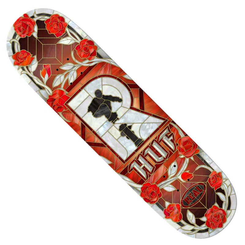 Cathedral HUF Keith Hufnagel 8.5×32.18 Real Skateboard Deck