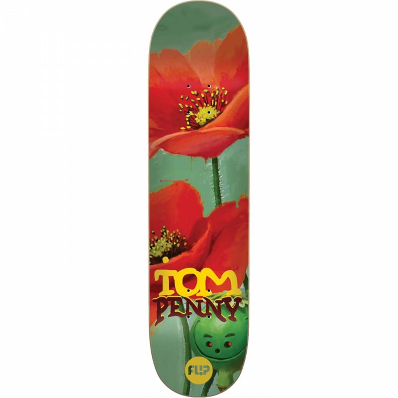 Flip Penny Flower Power 8.0″ Skateboard Deck