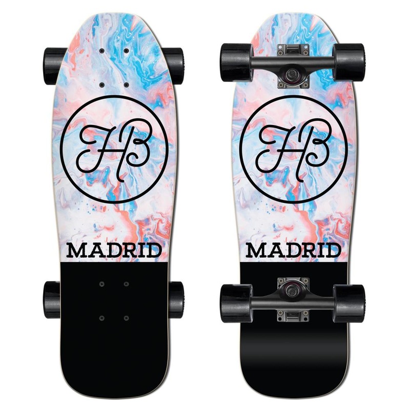 Madrid Stub Nose 25″ Flow Cruiser Longboard Complete