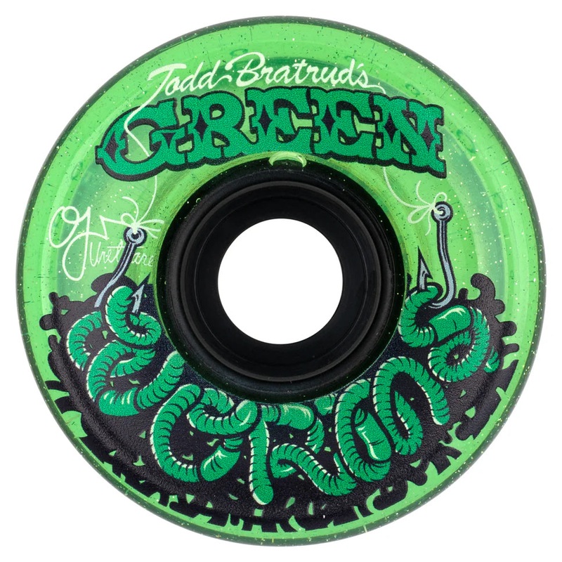 OJ 3 Green Worms Super Juice 78a Wheels Green 60mm