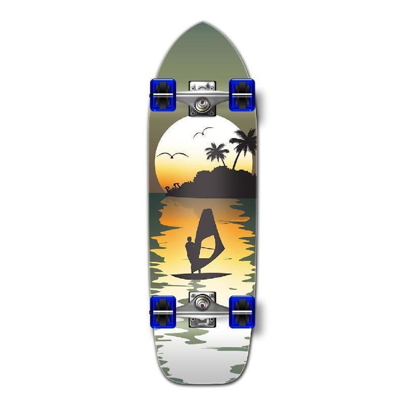 Punked Old School Longboard Complete – Surfer Complete