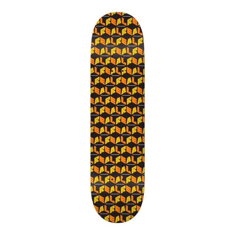 Real City Blocks Deck Black Yellow – 8.25″ 8.25″
