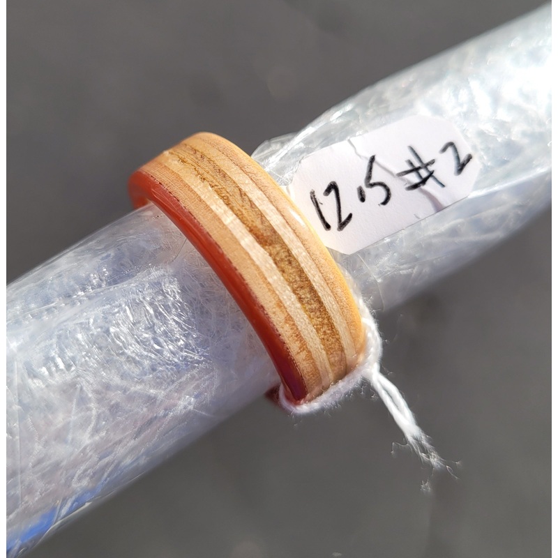 Recycled Bo-Tuff Skateboard Ring SIZE 12.5 (#2)