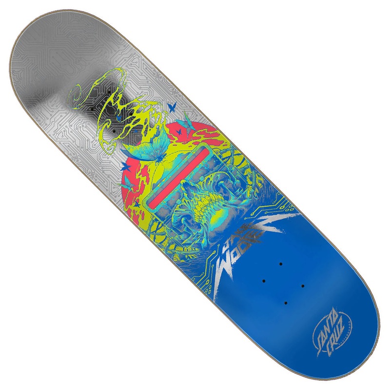 Santa Cruz Jake Wooten Cyber VX Deck Multicolor 8.5 x 32.2 WB:14.375