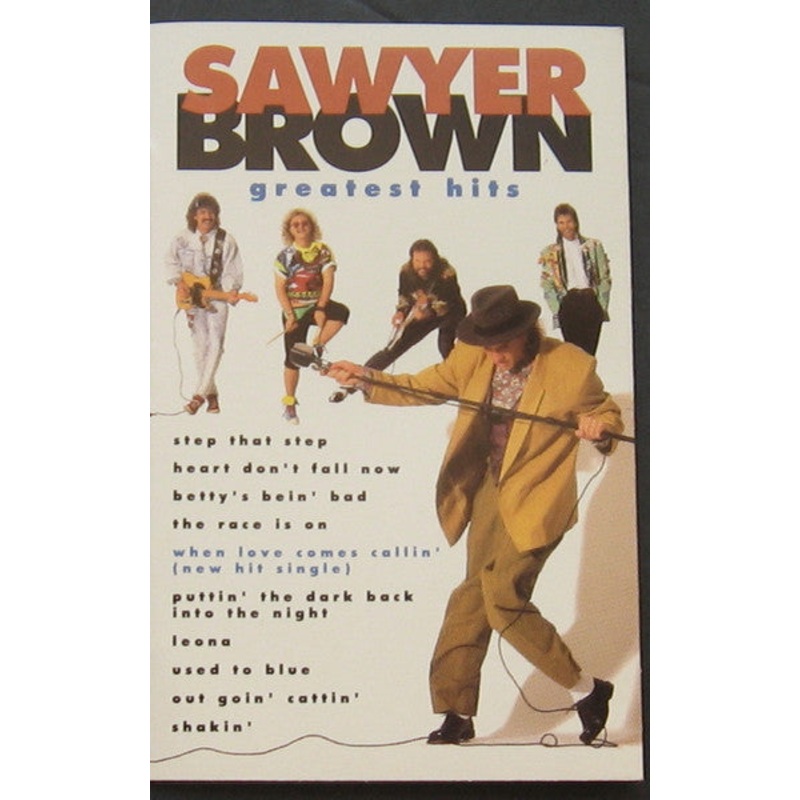 Sawyer Brown  Greatest Hits Cassette *Used 1990 Release*
