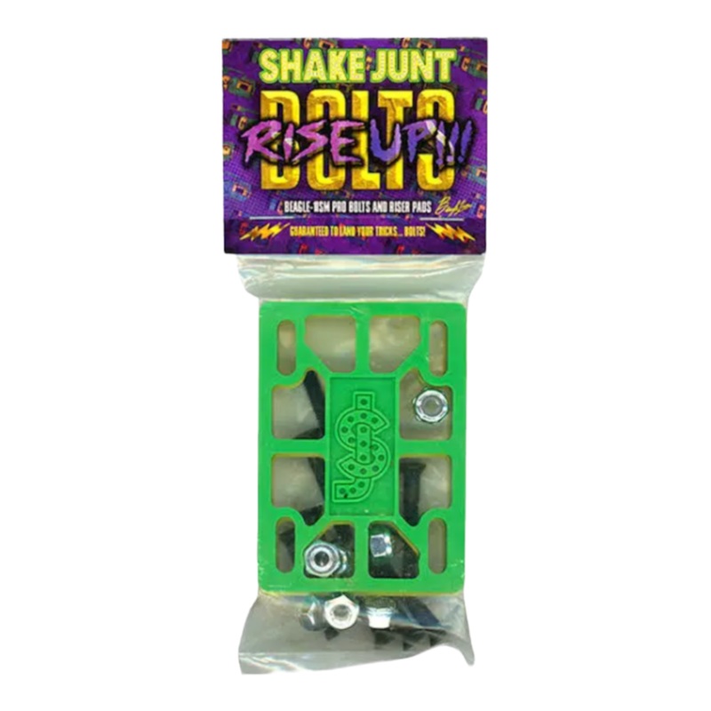 Shake Junt Beagle Rise Up 1/4″ Riser Pads/Bolts Combo Set 1 1/4
