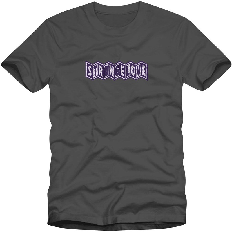 StrangeLove CineLogo Woodcut T-Shirt Small Heavy Metal