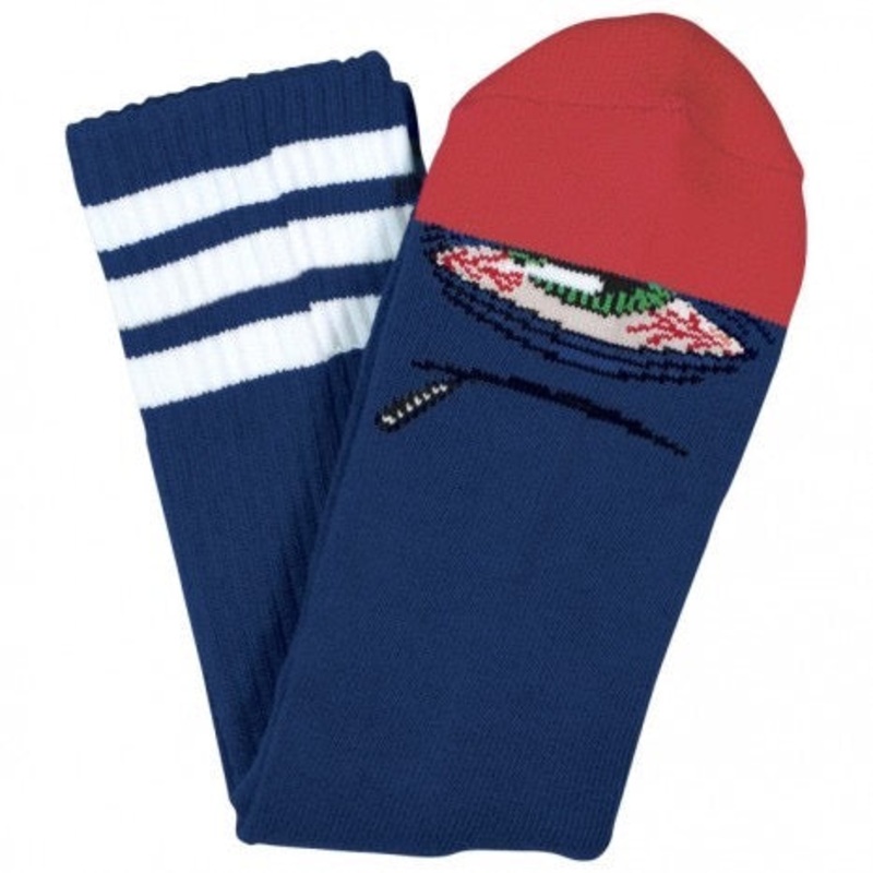 TOY MACHINE STONER SECT SOCK BLUE OS