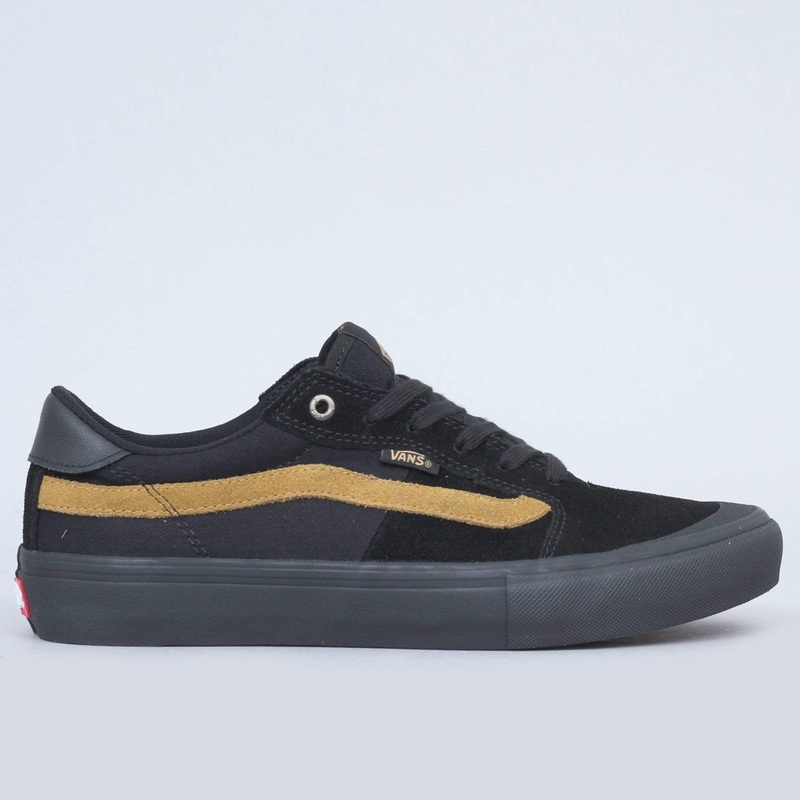 Vans Style 112 Pro Shoes Black / Cumin UK7