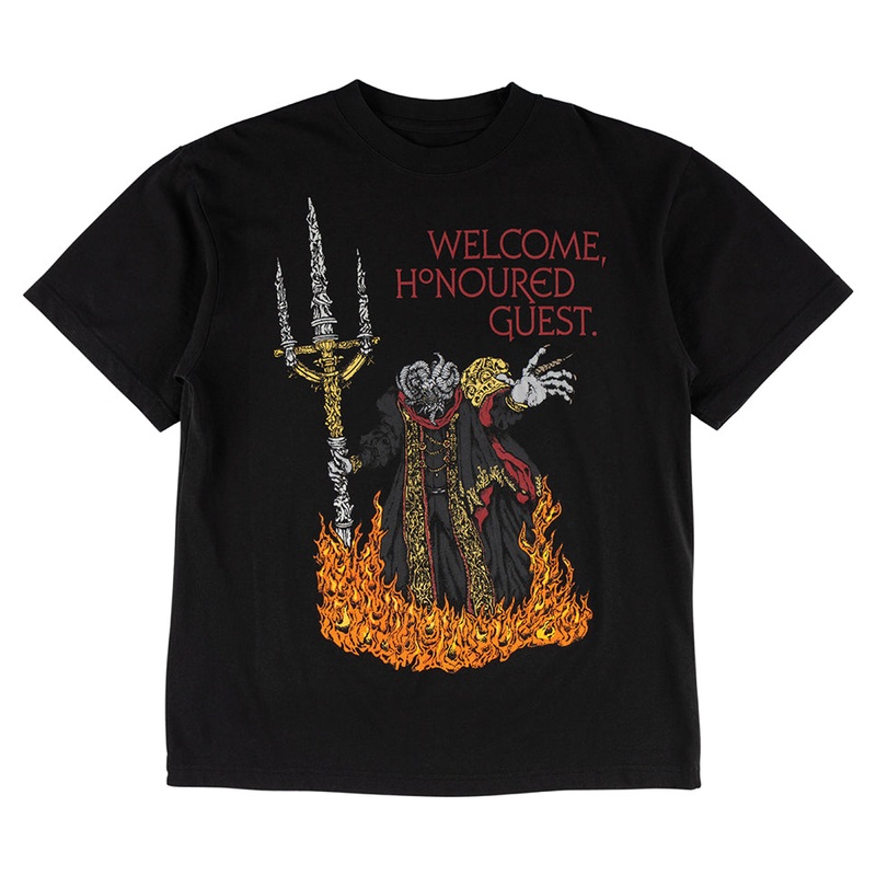Welcome Skateboards Elden Ring Mohg T Shirt Black Small