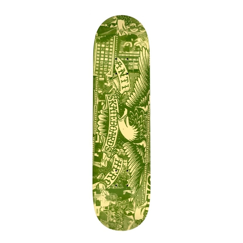 Anti Hero – 8.06″ PP Wheel of Antihero Deck – Green 8.06″