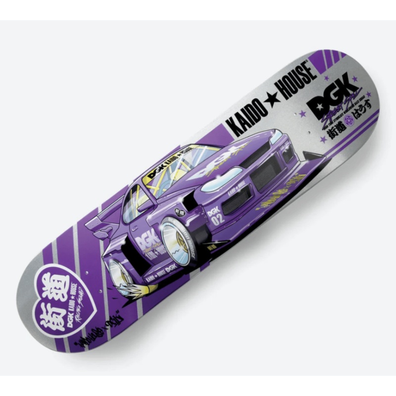 DGK Kaido House Roulette Skateboard Deck 8.25″ Deck Only 8.25