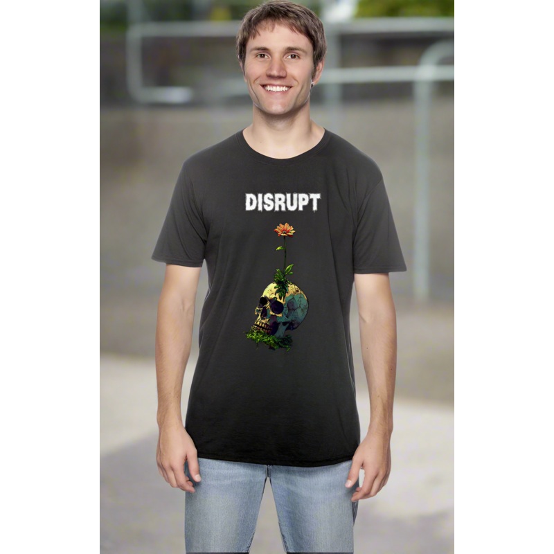 Disrupt Skateshop Skull Shirt XS