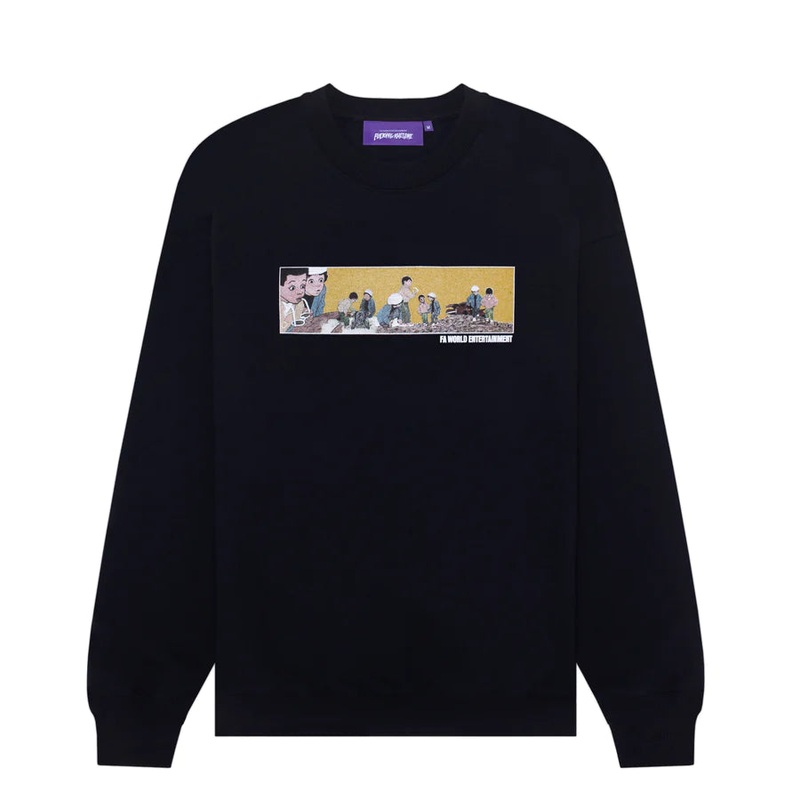 FA Awesome Kid Dream Crewneck Black S