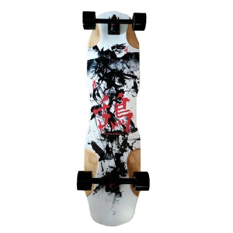 Flippin Black Crow Kanji Freeride Downhill 38″ Longboard