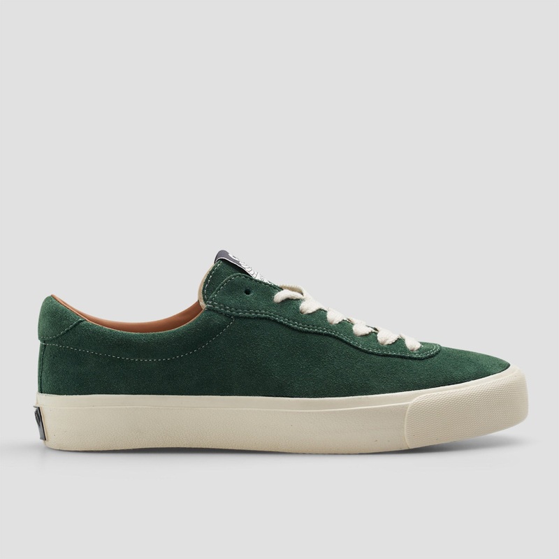 Last Resort AB VM001 LO Suede Skate Shoes Elm Green / White UK3