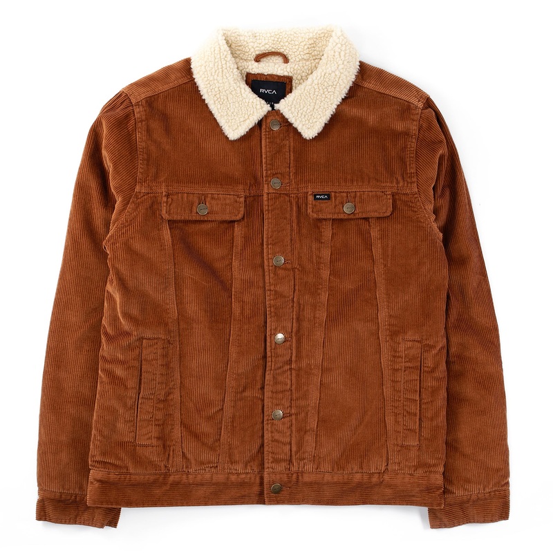 RVCA Waylon Trucker Jacket – Rawhide S