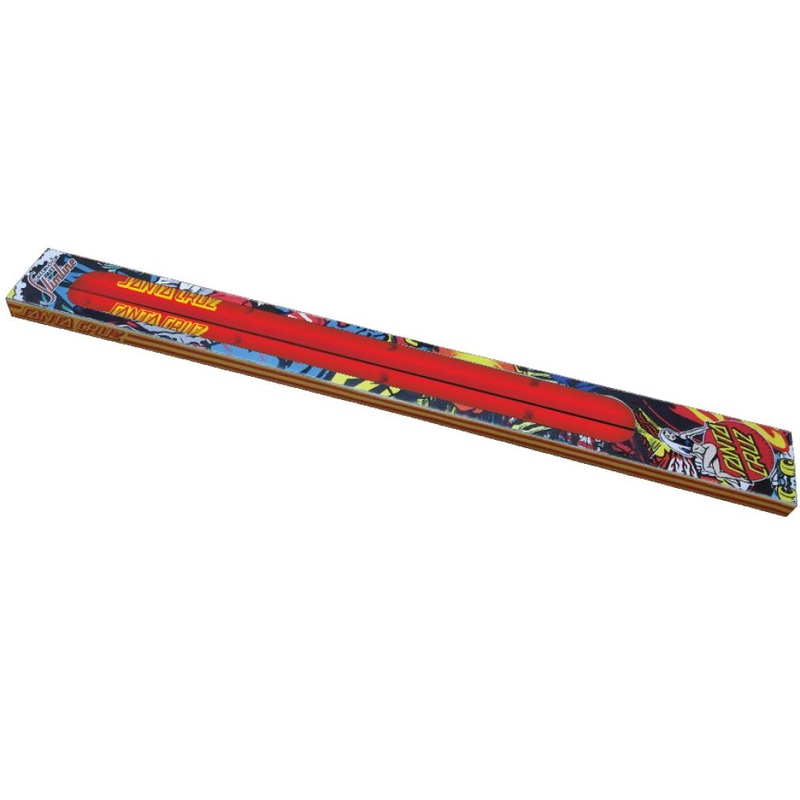 Santa Cruz Cell Block Slimline Rails Red