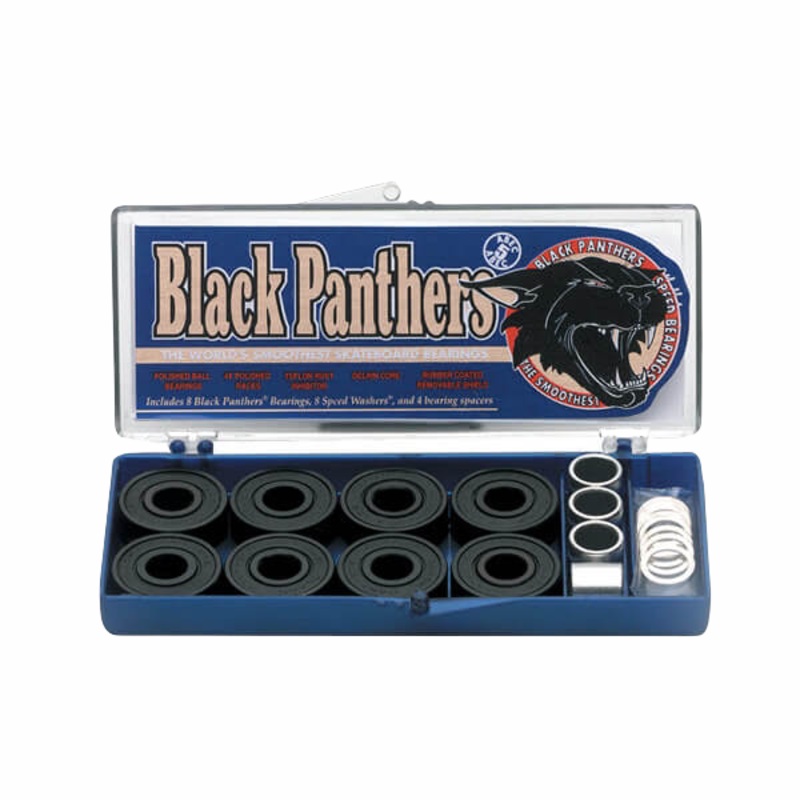 Shortys Black Panther Bearings ABEC 5 Abec 5