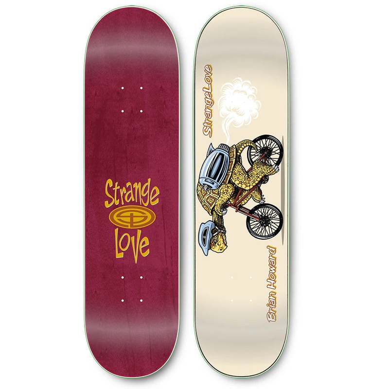 StrangeLove SkateboardsBrian Howard Deck/ 8.375 (Transfer) 8.375
