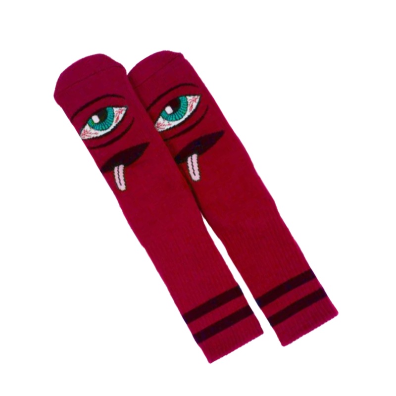 Toy Machine Socks – Bloodshot Eye Red