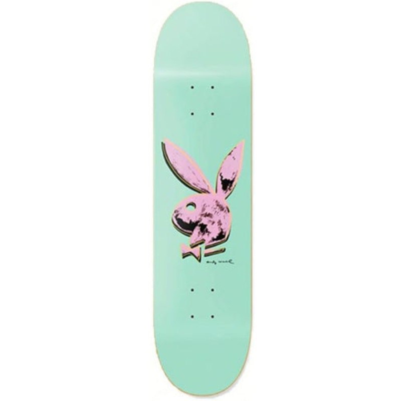 Color Bars X Andy Warhol X Playboy Mint Skateboard Deck 8.25″ 8.25″