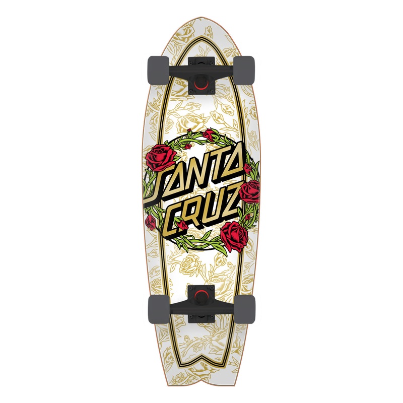 Entangled Dot 8.81in Santa Cruz Shark Cruiser No Color 8.81in x 27.69in