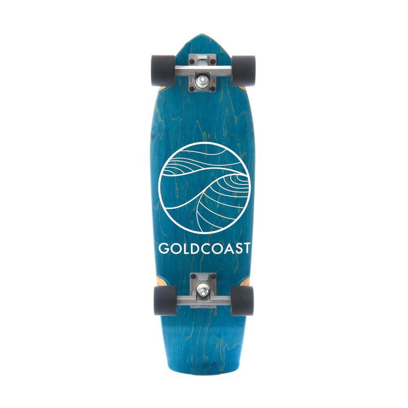 GoldCoast Classic Indigo 28″ Cruiser Longboard Complete