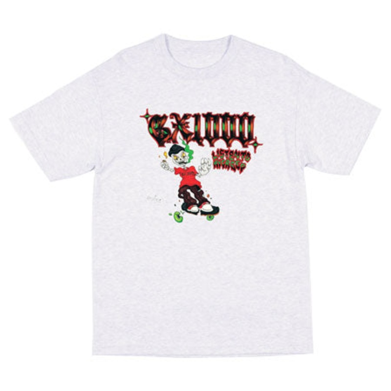 GX1000 Listen To My Creep T Shirt Ash Heather Medium