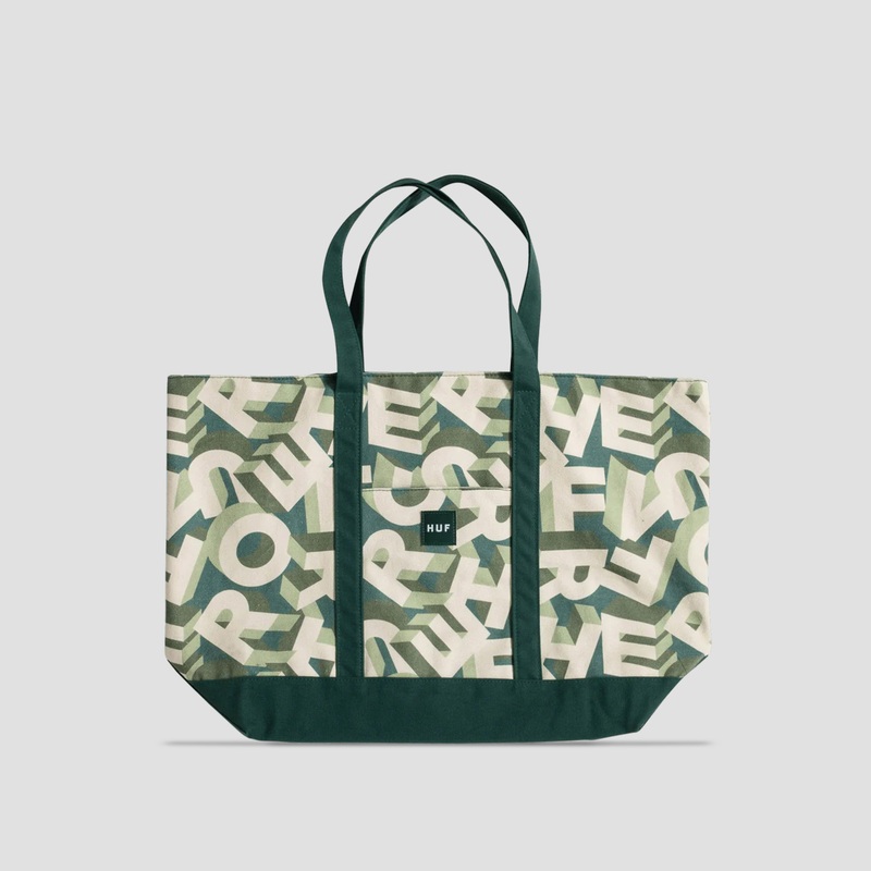 HUF Printed Tote Bag Sage default title