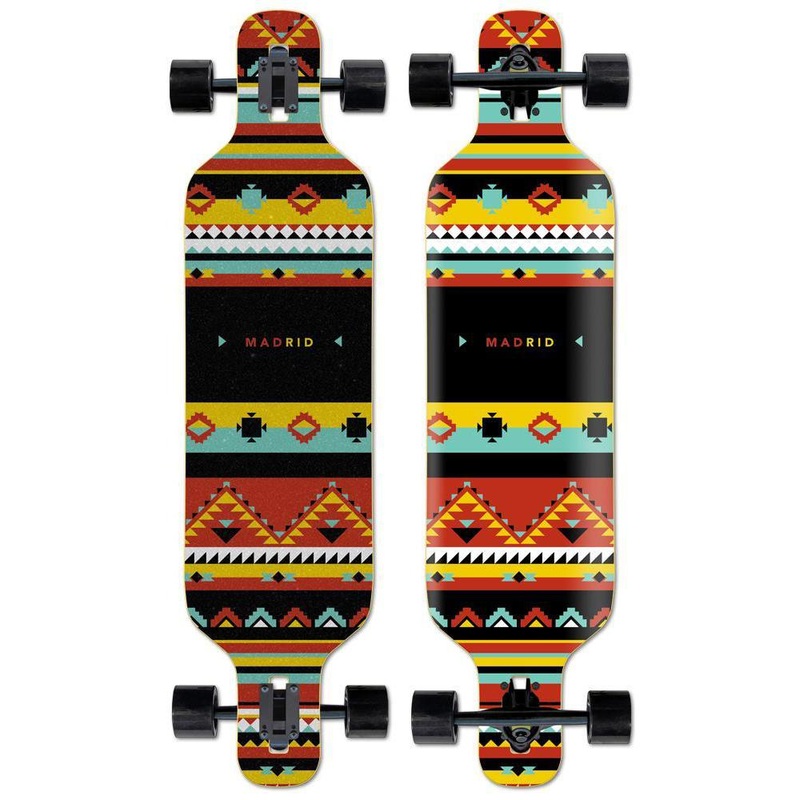 Madrid Dream 39″ Africa Longboard Top Mount Complete