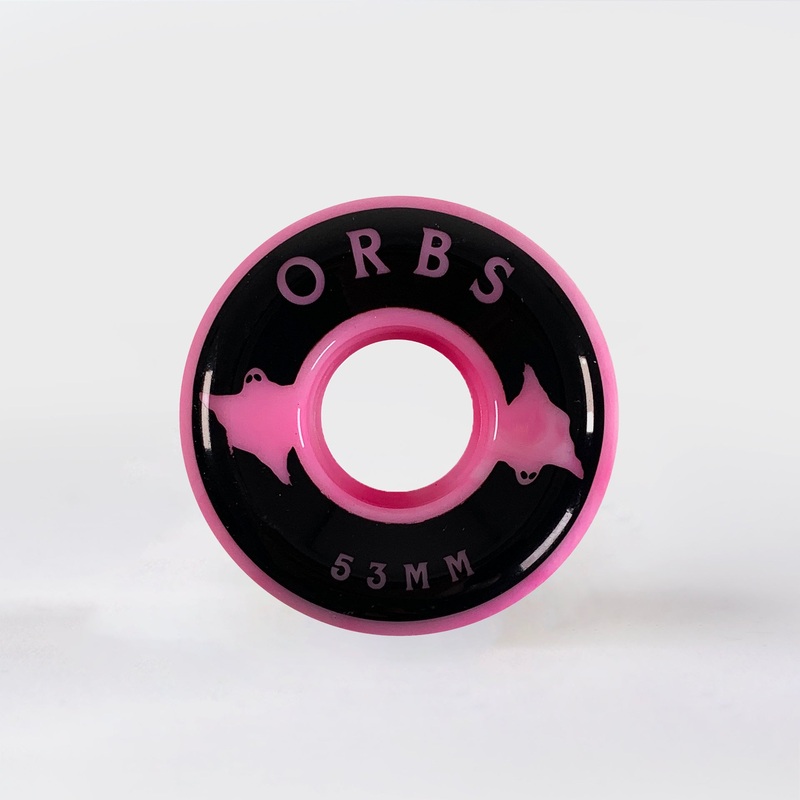 Orbs – 53mm – Specters Swirls – Pink / White