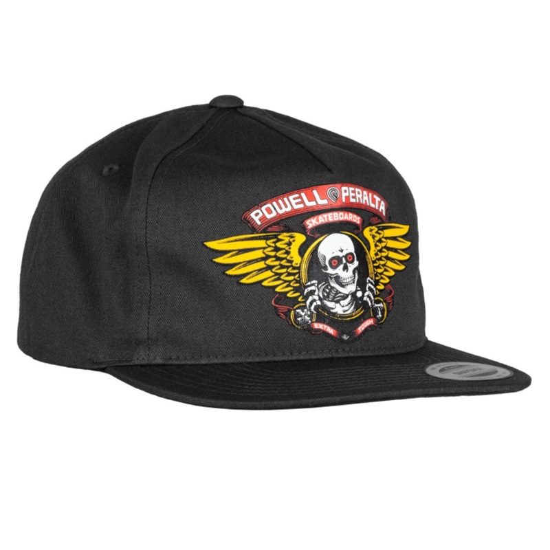 POWELL PERALTA WINGED RIPPER SNAP BACK HAT