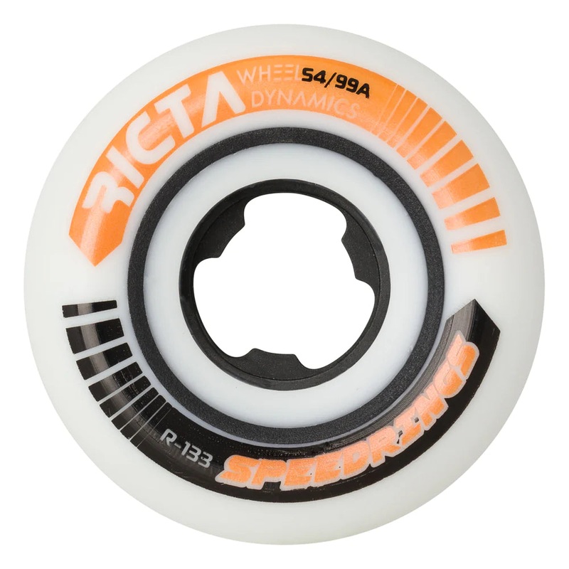 RICTA SPEEDRINGS WIDE 99A WHEELS 54MM 54mm White
