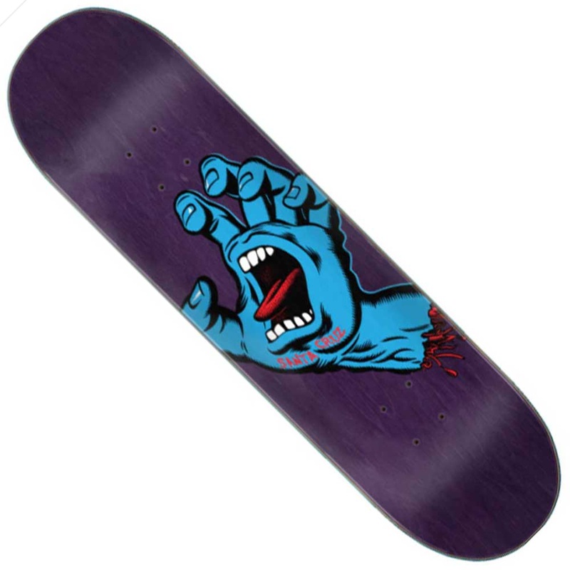 Screaming Hand Deck 8.375×32 Santa Cruz Skateboards Decks