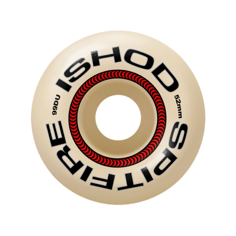 Spitfire Formula Four Classic Ishod Lock-In 52mm 99a Skateboard Wheels 52mm Duro 99a Classic