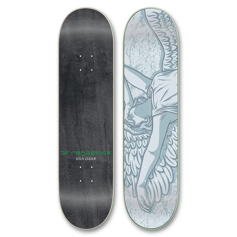 StrangeLove SkateboardsLove Will Tear Us Apart Deck 8.0