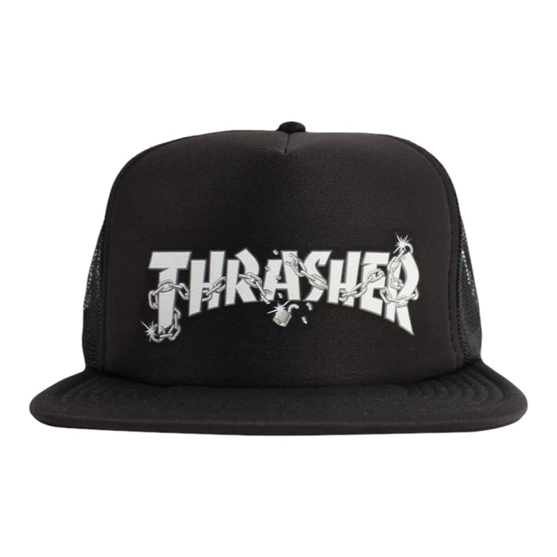 Thrasher Chains by Daniel Shepard Trucker Hat OS