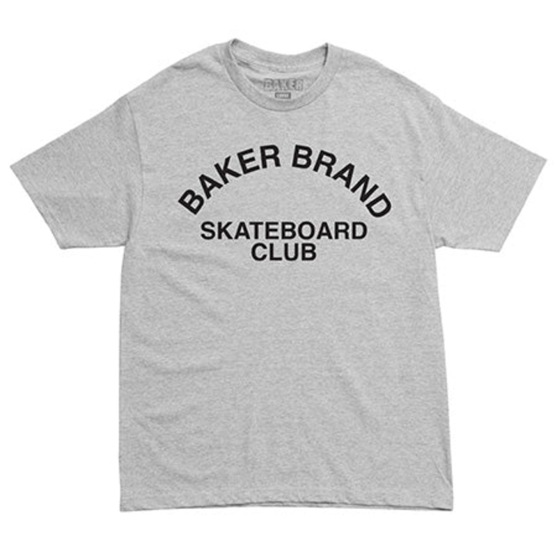 Baker Club T Shirt Athletic Heather Medium