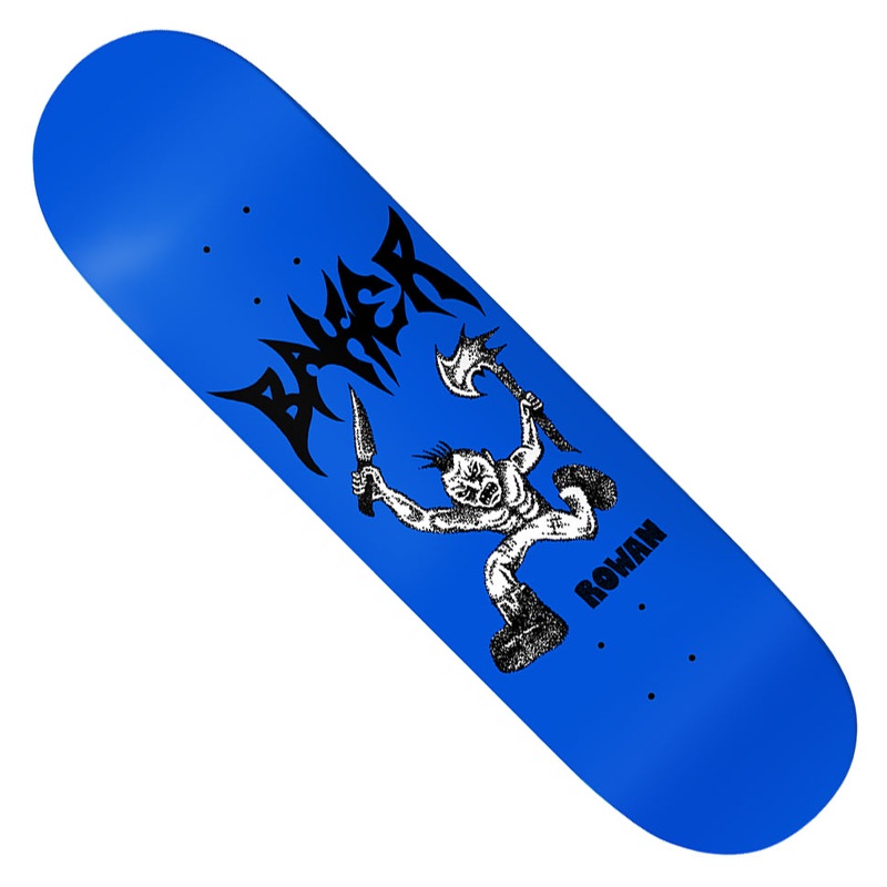 Baker Rowan Zorilla Kill Deck Blue 8.25 x 31.875 WB:14.25