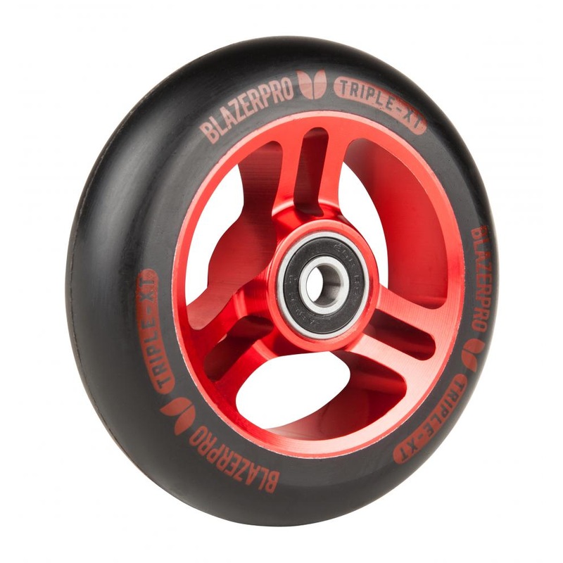 Blazer Pro – 110mm – Triple XT Scooter Wheel – Red/Black